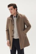 Matinique Harvey N Classic Wool Mand Walnut Frakker Regular Fit Str L ...