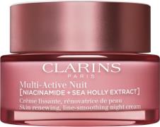 Clarins Multiactive Natcreme Normal/dry Skin 50 ml - Dagcreme hos Maga...