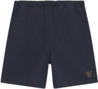 Wood Wood Ely AA Shorts Mand Navy Casual Shorts Str L - hos Magasin