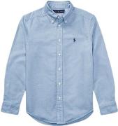 Polo Ralph Lauren Slim Fit Cotton Oxford Shirt Str 8 / 8 år - Blå Skjo...