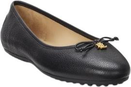 Lauren Ralph Lauren Luxe Pebble Leatherjayna Driver-fl Kvinde Sort Bal...