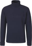 Mads Nørgaard - Copenhagen Wool Klemens Knit Mand Blå Turtlenecks Str ...