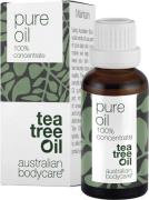 Aualian Bodycare Pure Oil 100% Koncentreret Tea Tree Oil 30 ml - Ansig...