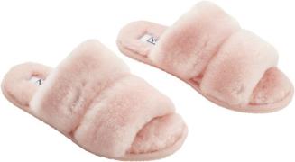 NATURES Collection Slippers Straps (of 100% New Zealand Sheepskin) Pin...