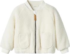 Lil' Atelier Nmnlajo Bomber Jacket LIL Str 92 - Coconut Milk/dino Over...