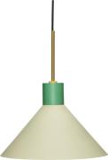 Hübsch Crayon Lamp Green Grøn/lysegrøn/rødbrun/gul Str ø35xh38cm - Pen...