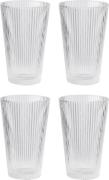 Stelton Pilastro Drikkeglas 0,35 l, 4 Stk Clear Clear - Vandglas hos M...