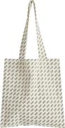 Hay HAY Logo Tote Bagblack W37 X L40 - Shoppere Bomuld hos Magasin