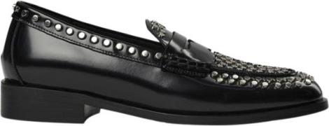 Sofie Schnoor Shoe Rivet Kvinde Black Loafers Str 40 - hos Magasin