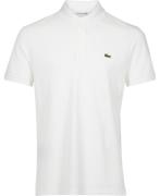 Lacoste Slim fit Petit Piqué Polo Mand Hvid Kortærmede Poloer Str L - ...