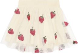 The New Tnsloannah Skirt Str 80 cm - Angora Big Strawb Nederdele Bomul...