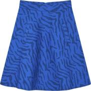 Mads Nørgaard - Copenhagen Sketch Denim Stelly Skirt Kvinde Blå Zebra ...