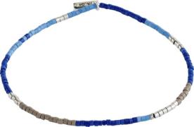 Pilgrim Alison Bracelet Blue, Silverplated one size - Perlearmbånd Lyc...