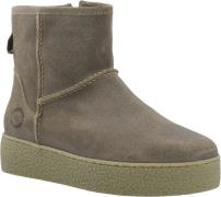 Cashott Cascamilla Boot W. Inside Zip Warm Lining Oil Suede Kvinde Bei...