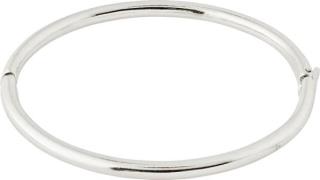 Pilgrim Sophia Recycled Bangle Bracelet Silverplated one size - Kædear...