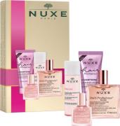 NUXE Florale Julegaveæske 50 + 100 + 10 ml - Hudpleje hos Magasin