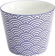 Tokyo Design Studio Nippon Blue Cup 8.3x6. 5cm 180ml Wave Blue/white S...