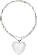 The Good Statement Small Heart Link Bracelet / Silver OZ - Kædearmbånd...