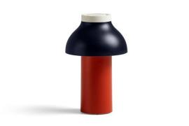 Hay PC Portable Lamp Multi Dusty Red Str H 22cm Ø 14cm - Bordlamper ho...