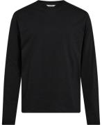 Holzweiler M. Regular Long Sleeve Mand Black Langærmede T-shirts Str M...