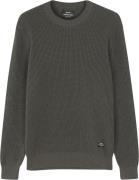 Mads Nørgaard - Copenhagen Tight Cotton Noah Knit Mand Grøn Sweaters S...