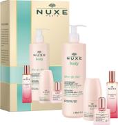 NUXE Nuxe Body Lux Værtindesæt 400 + 50 + 15 + 10 ml - Hudpleje hos Ma...