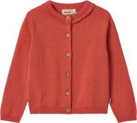 Wheat Strik Cardigan Amy Str 3 år / 98 cm - Candy Red Toppe hos Magasi...