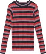 The New Tnlia L_S Knit Pullover Str 110-116 cm/5-6 år - Multi Stripe S...