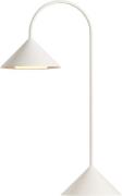 Frandsen Grasp Portable Table Lamp H47 Matt White Str H 47cm Ø 15cm - ...