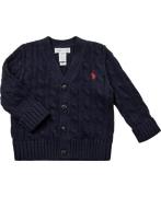 Polo Ralph Lauren 20/2 Cottoncable Cardi-tp-swt Str 6M / 6-9 mdr - Rl ...