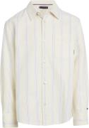 Tommy Hilfiger Monotype Stripes Shirt LS Str 5 år / 110 cm - Lemon Zes...