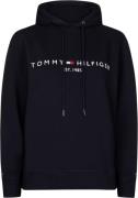 Tommy Hilfiger Heritage Hilfiger Hoodie LS Kvinde Desert Sky Hættetrøj...