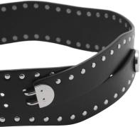 MANGO Asymmetrical Studded Belt M - Bælter hos Magasin