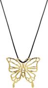 Jane Kønig Big Butterfly String Necklace One Size - Halskæder Med Vedh...