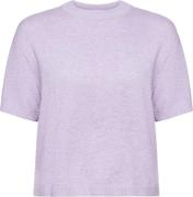 Esprit ws Baby tee ss Kvinde Lavender 5 Kortærmet Strik Str L - hos Ma...