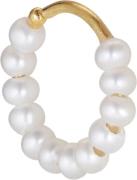 Jane Kønig ROW | Pearl Twist Earring | Gold Plated One Size - Creoler ...