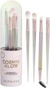 Sephora Collection Cosmic Glow Øjenpenselsæt Penselsæt til Øjenmakeupn...