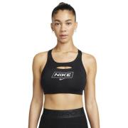 Nike Pro Drifit Swoosh Medium-support Sports bh L - Sports Bh'er hos M...