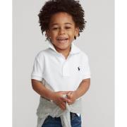 Polo Ralph Lauren The Iconic Mesh Polo Shirt Str 4 År - Hvid Poloer Bo...