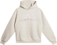 J. Lindeberg Karson Graphic Hoodie Mand Moonbeam Hoodies Str L - hos M...