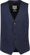 Lindbergh Mens Waistcoat for Suit Mand Blue Mel Veste Str 46 - hos Mag...