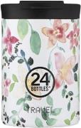 24Bottles Travel Tumbler 350 ml Little Buds Multi - To-go-kopper Stål ...