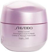 Shiseido White Lucent Overnight Cream & Mask 75 ml. 75 ml - Natcreme h...