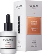 Codage Serum No. 3 Radiance & Energy 30 ml. 30 ml - Serum hos Magasin