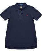 Polo Ralph Lauren The Iconic Mesh Polo Shirt Str 4 År - Blå Poloer hos...