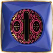 Versace Bowl 12cm sq. Flat, Holiday Alphabet O, Versace Flerfarvet Str...