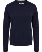 Magasin Myrna 1 RWS Strik Lambswool Kvinde Navy Sweaters Str L Uld