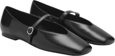 MANGO Shoes .- Bebet Kvinde Black Ballerinaer Str 40 - hos Magasin