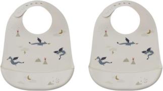 Liewood Tilda Silicone Bib 2pack One Size - Hagesmække hos Magasin