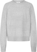 Grunt Iben Knit Str XL/16Y - Grey Strik hos Magasin